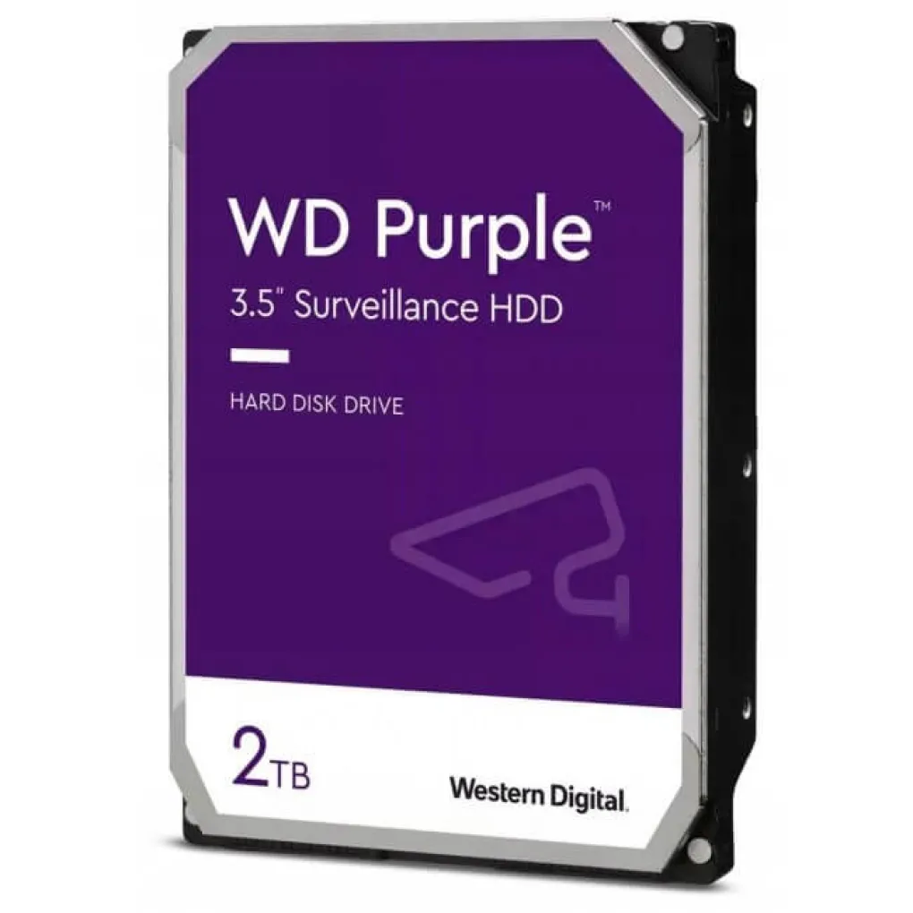Жорсткий диск 3.5" 2TB 64MB Western Digital Purple (WD23PURZ)- Фото 1